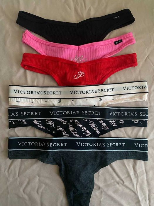 Трусики Victoria’s Secret стрази Вікторія Сікрет оригінал, бавовна