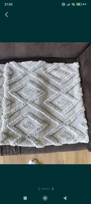 Poszewka na poduszkę 45x45 cm, 3 sztuki , stan bardzo dobry 
3 sztuki