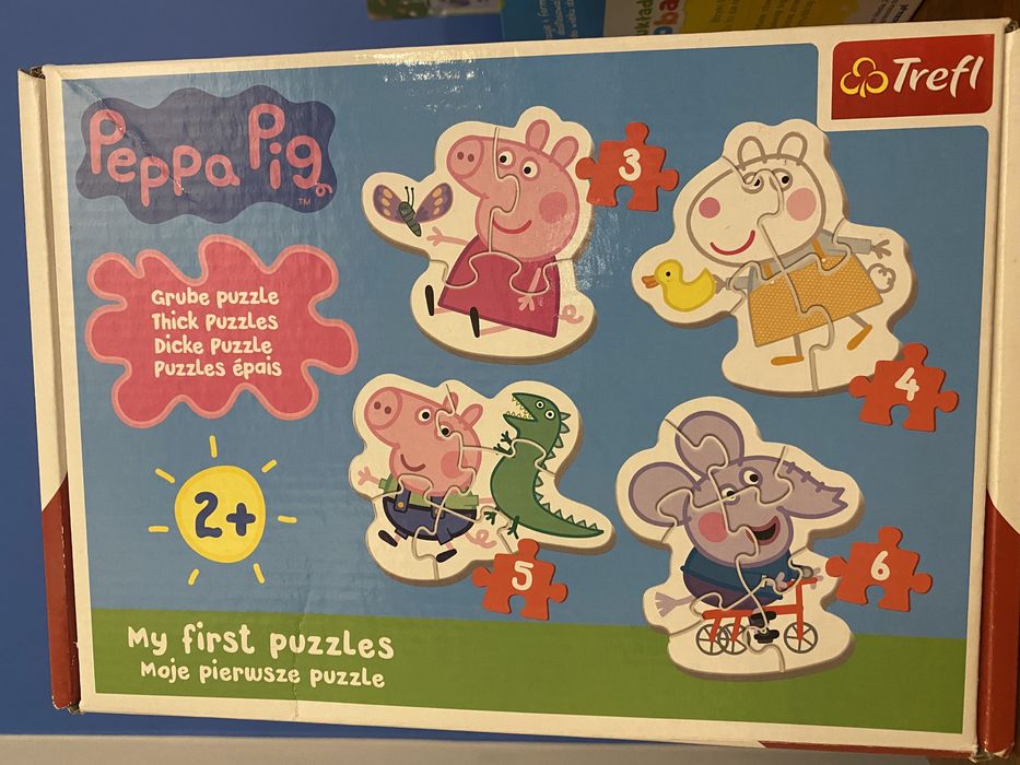 Puzle x 3 + książeczka dla 2 latka