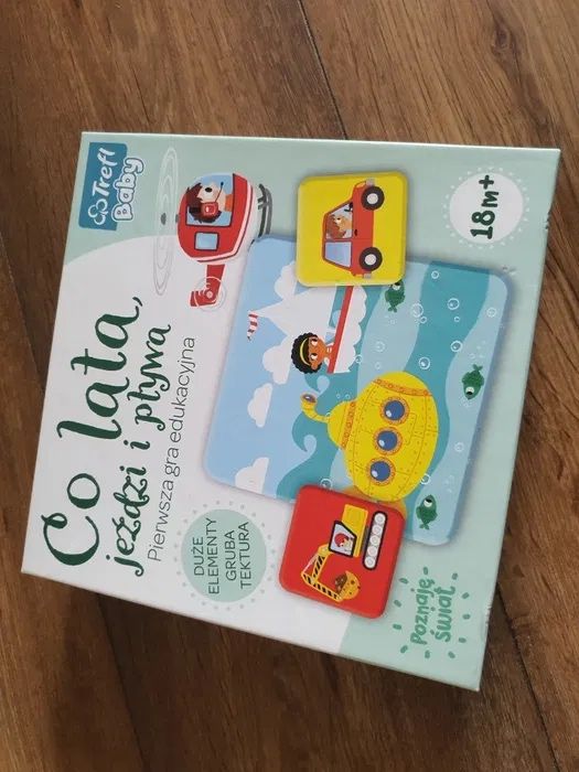 Gra planszowa auta pojazdy dla dzuevi trefl