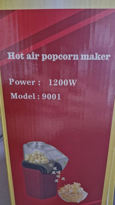 Апарат для приготування попкорну Snack Maker