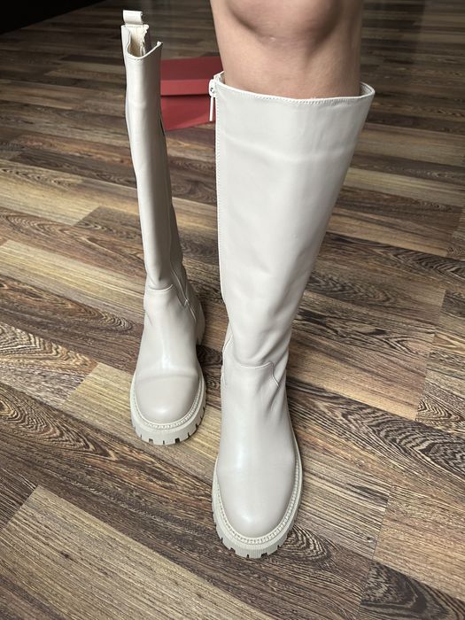 Сапожки шкіряні 38