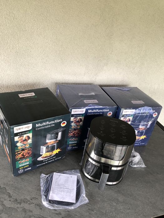 Аерогриль аэрофритюрница мультипіч фритюрниця аерогріль 8л