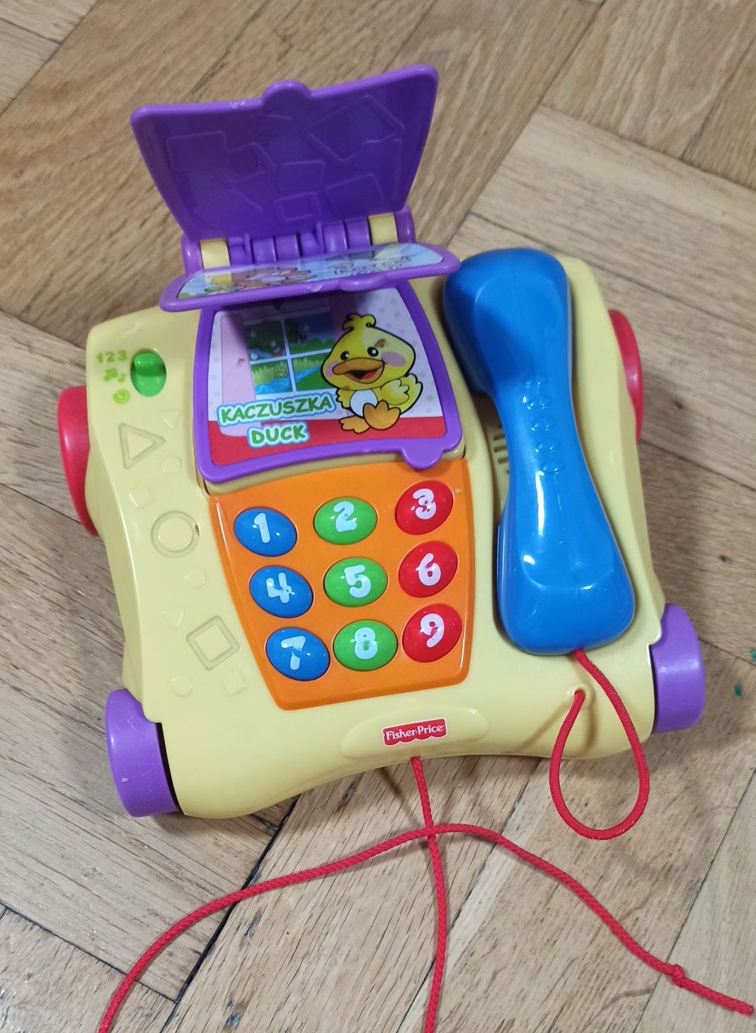 Telefon interaktywny polsko-angielski Fisher Price