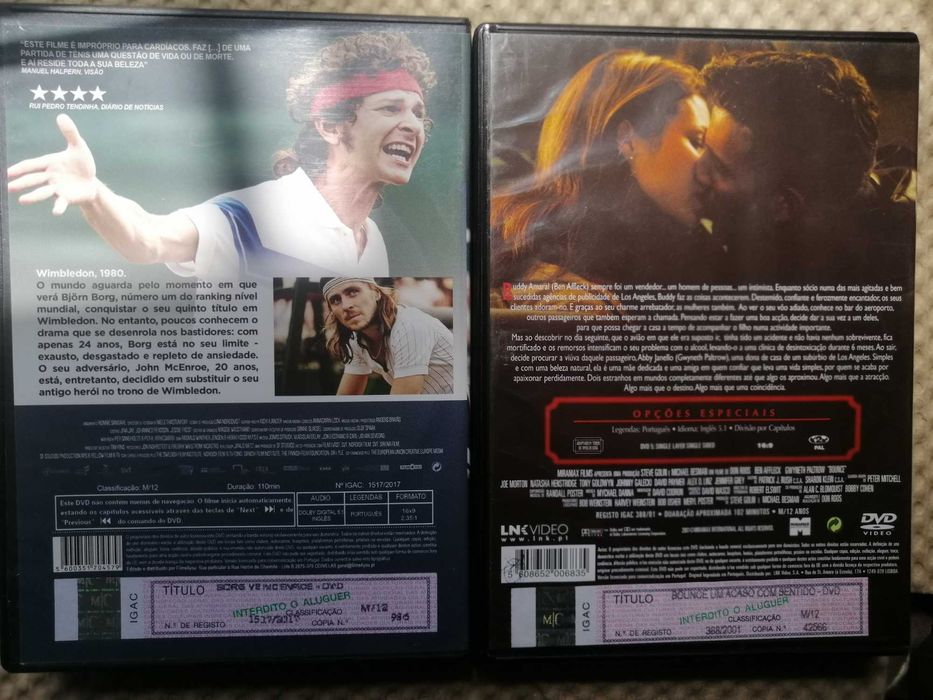 Borg vs McEnroe  Shia LaBeouf Bounce Ben Affleck Gwyneth Paltrow