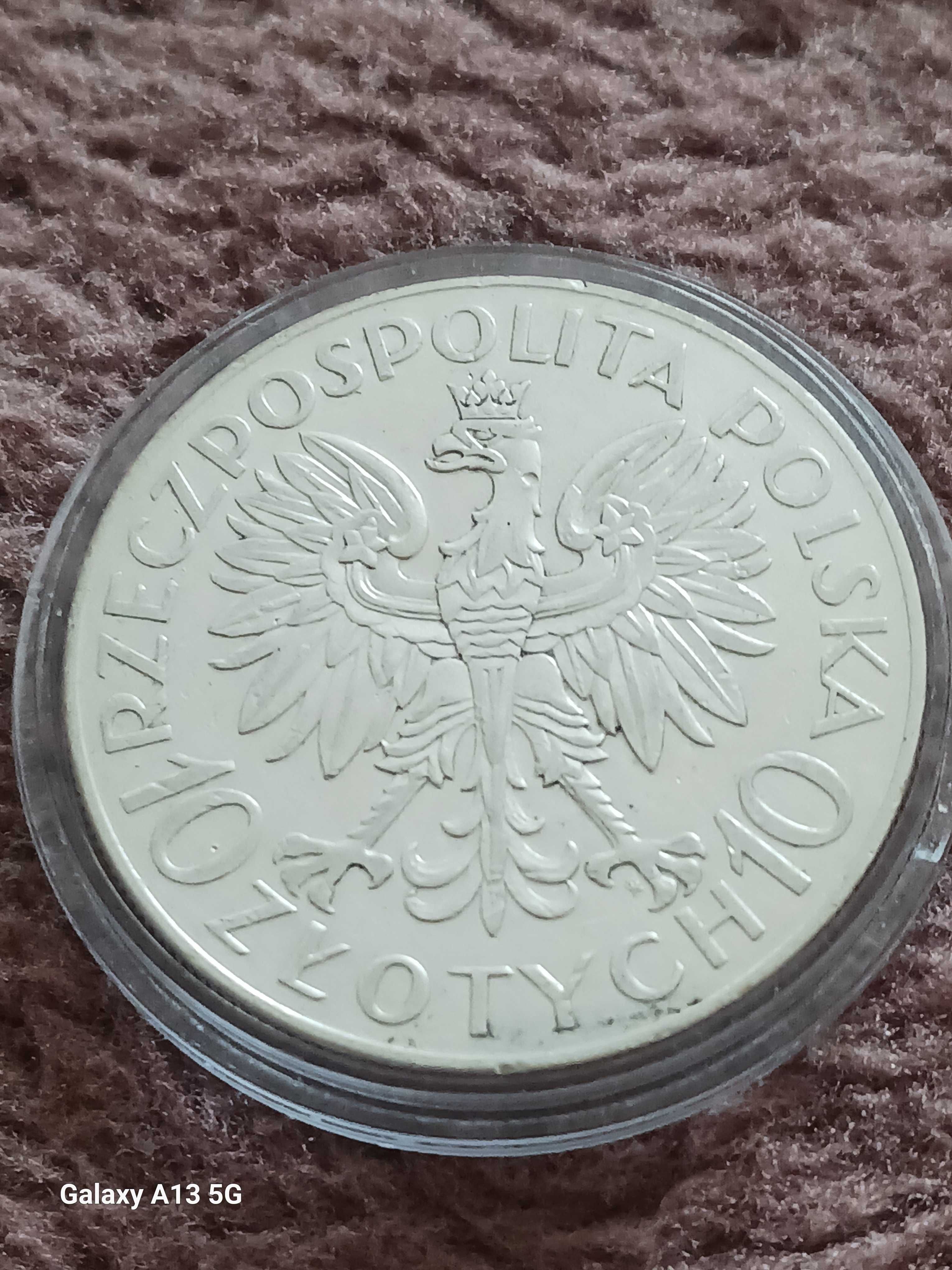 10 zł Romuald Traugutt 1933 r. Super - oryginalna