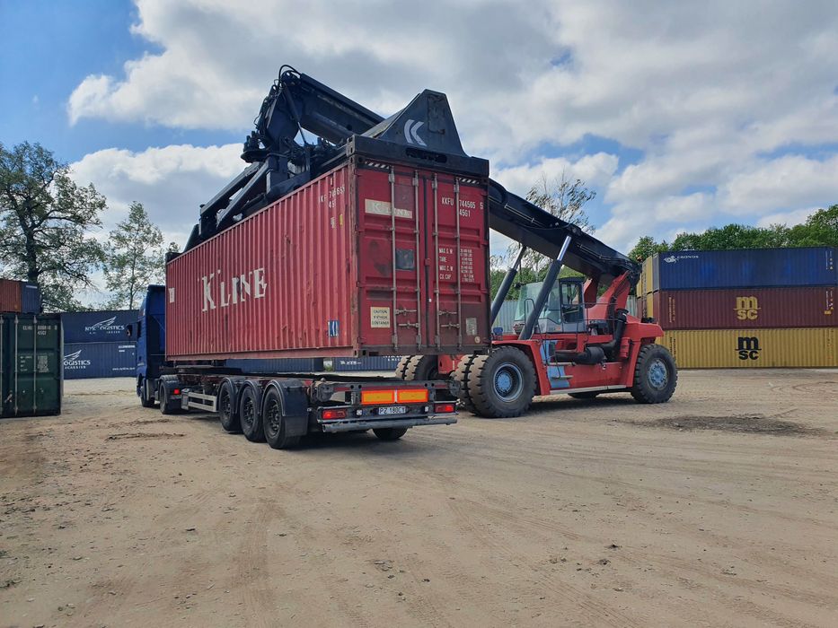 Kontener morski magazynowy 40 DV/HC 12 metrowy + transport