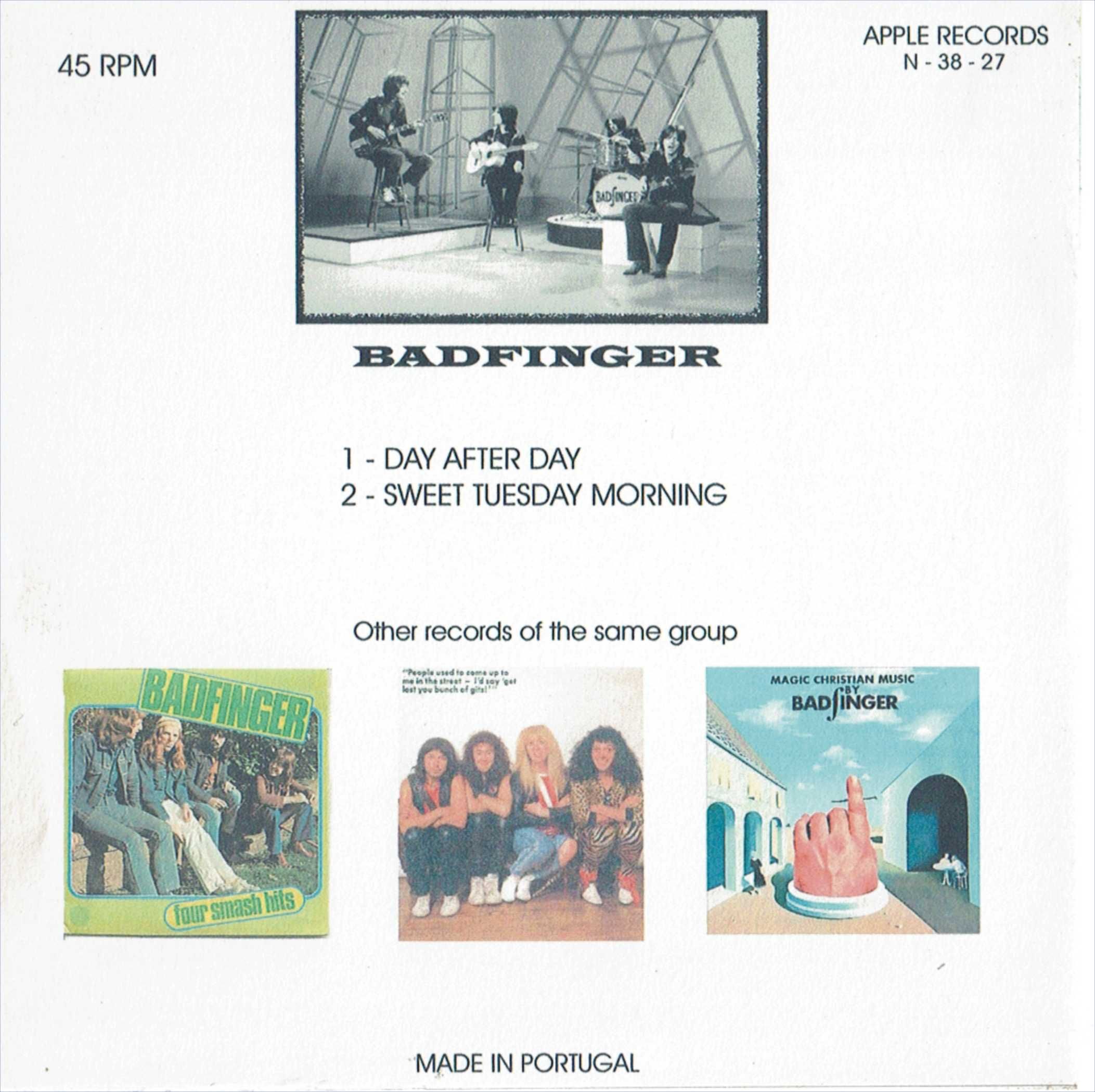 Badfinger – Day After Day / Sweet Tuesday Morning