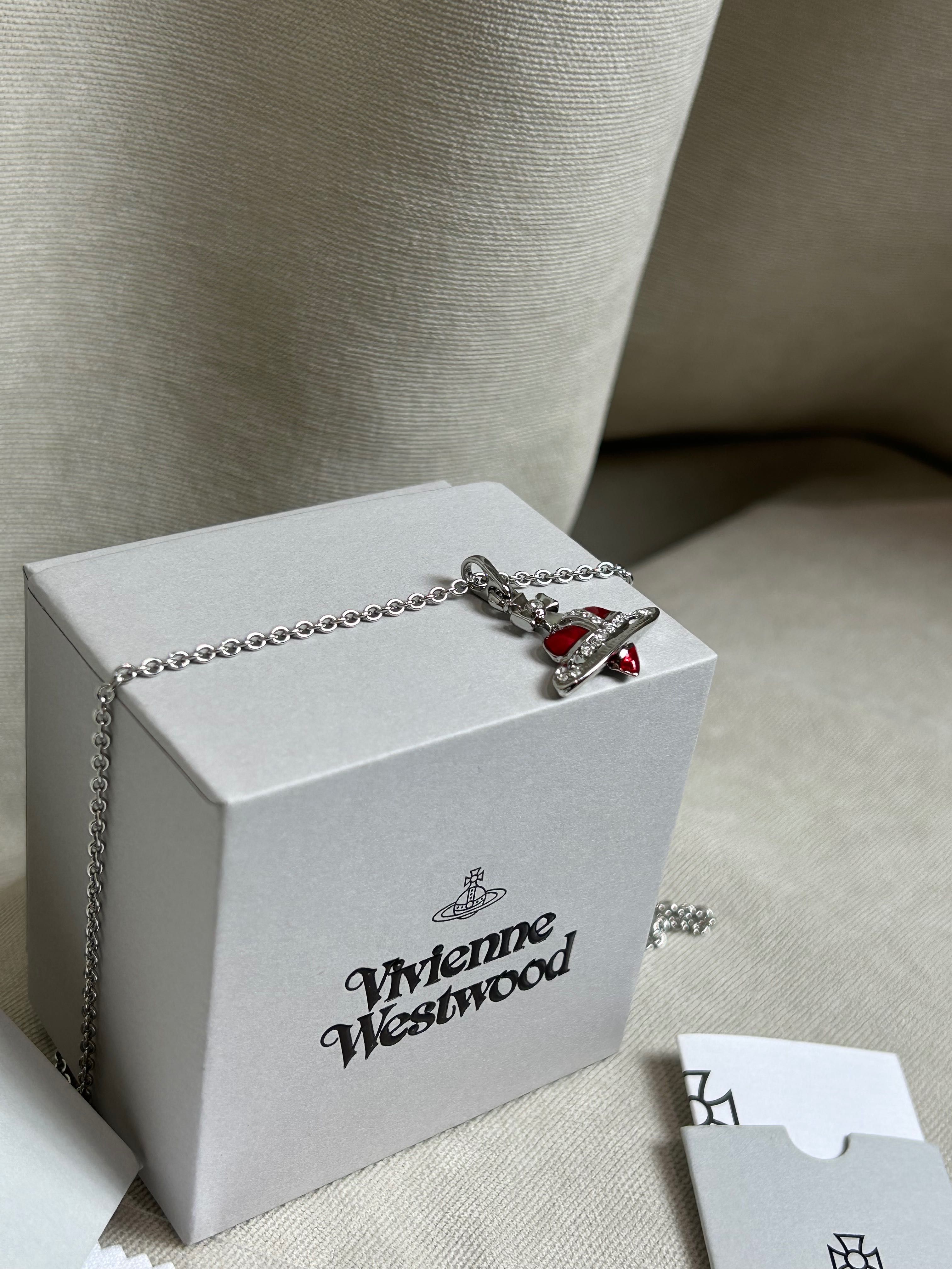 Vivienne Westwood Mini Red Heart Saturn