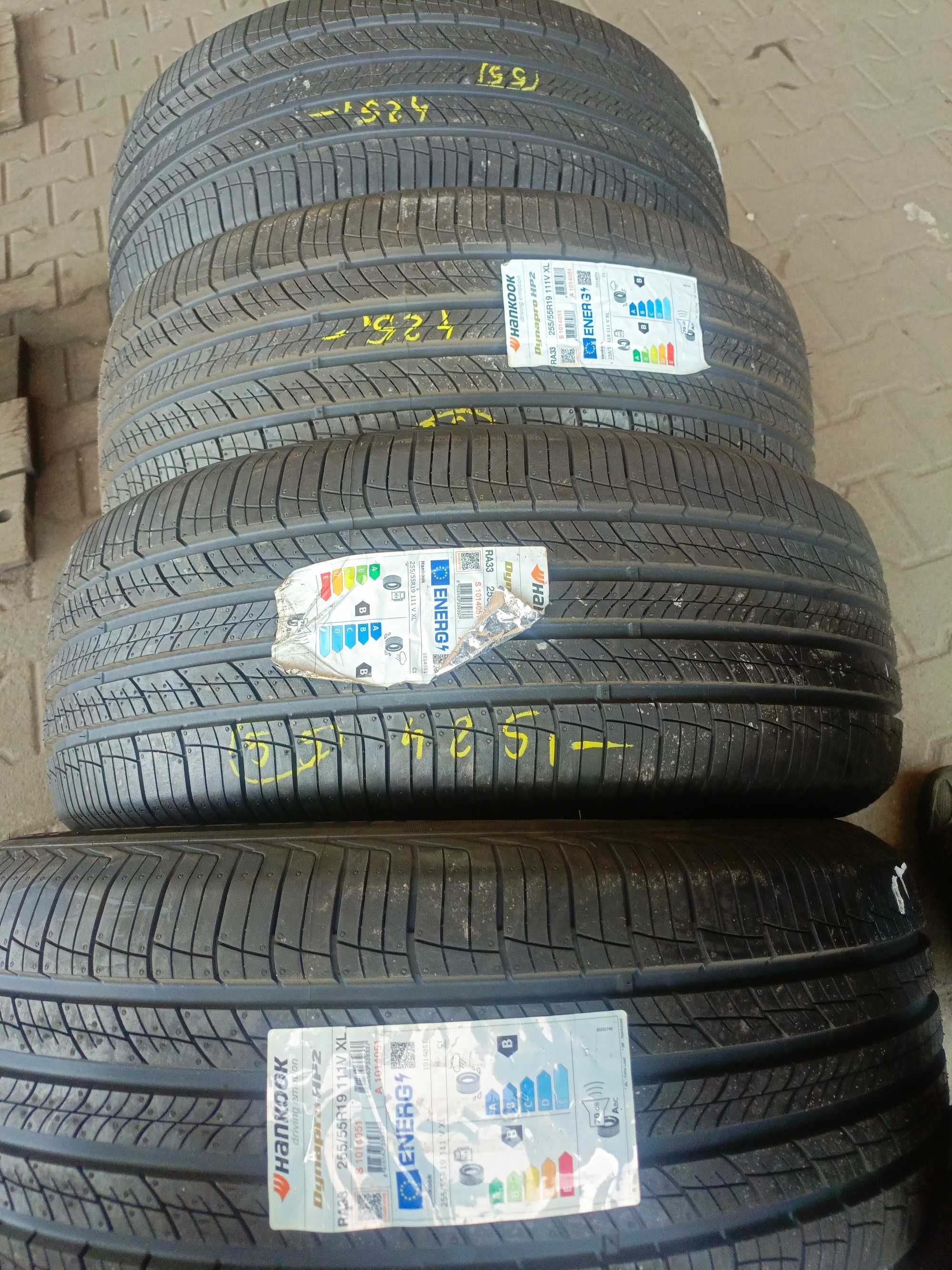 Nowe opony letnie 255/55/19 Hankook 2021r