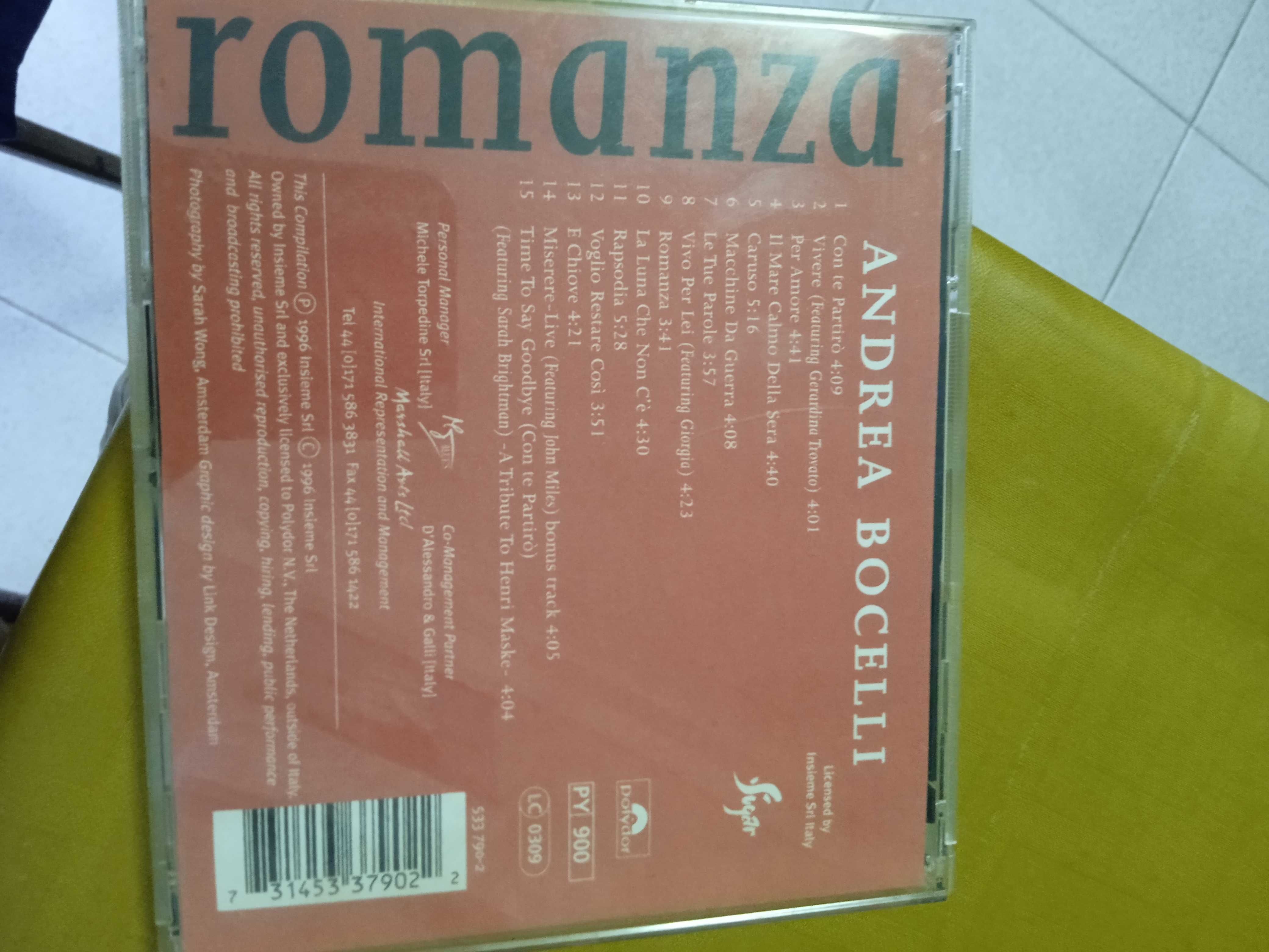 Andrea Bocelli CD Romanza