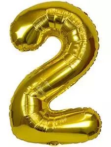 Balon foliowy XXL 2 złoty 61cm. Arpex