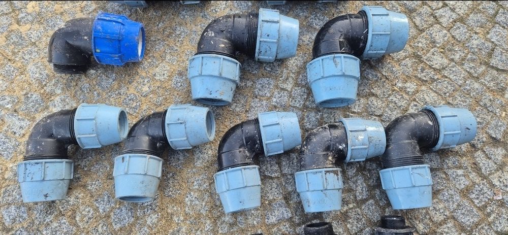 Kolanka złączki PP do rur PE Nowe!