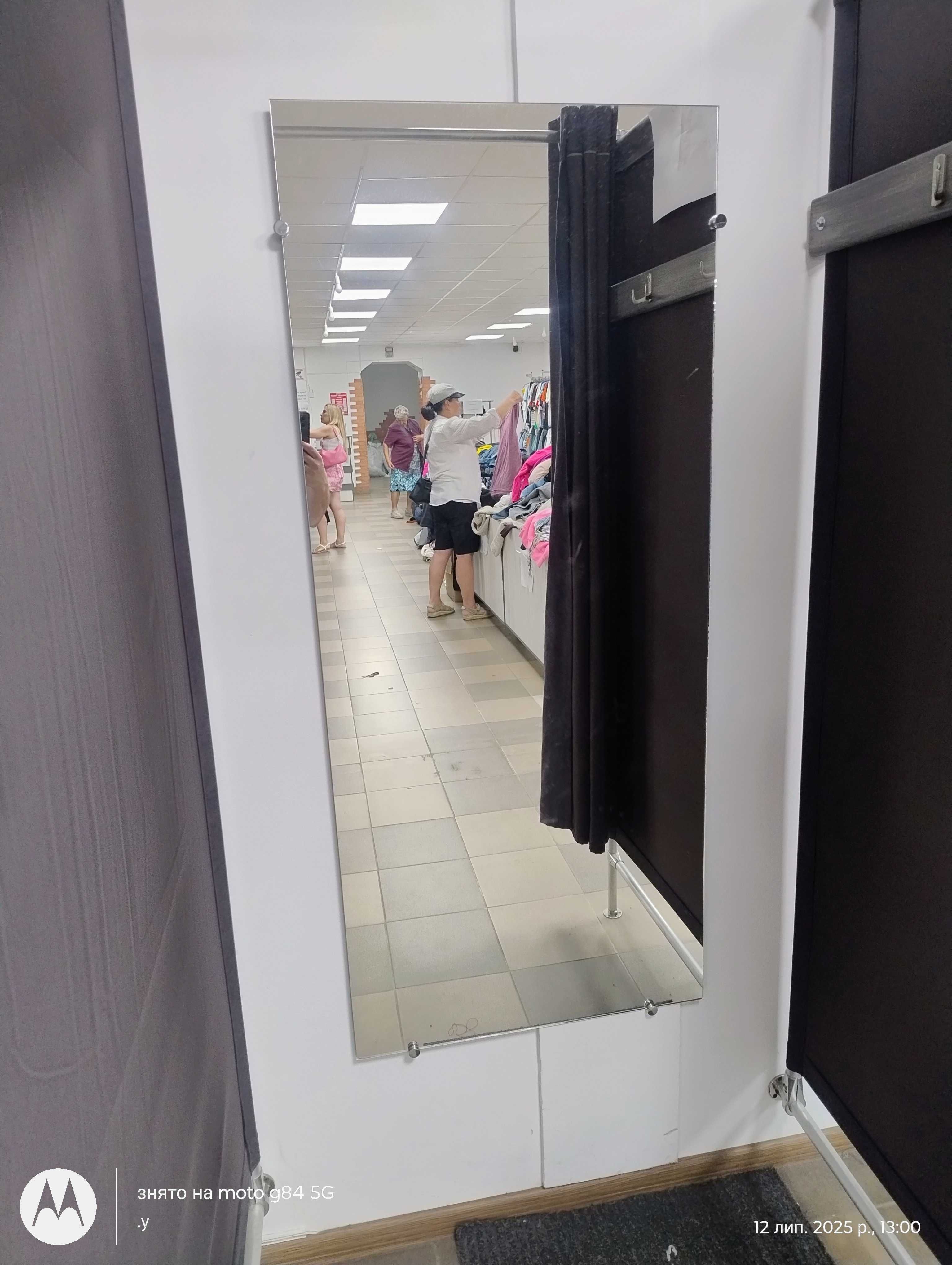 Примірочні для примірки одягу