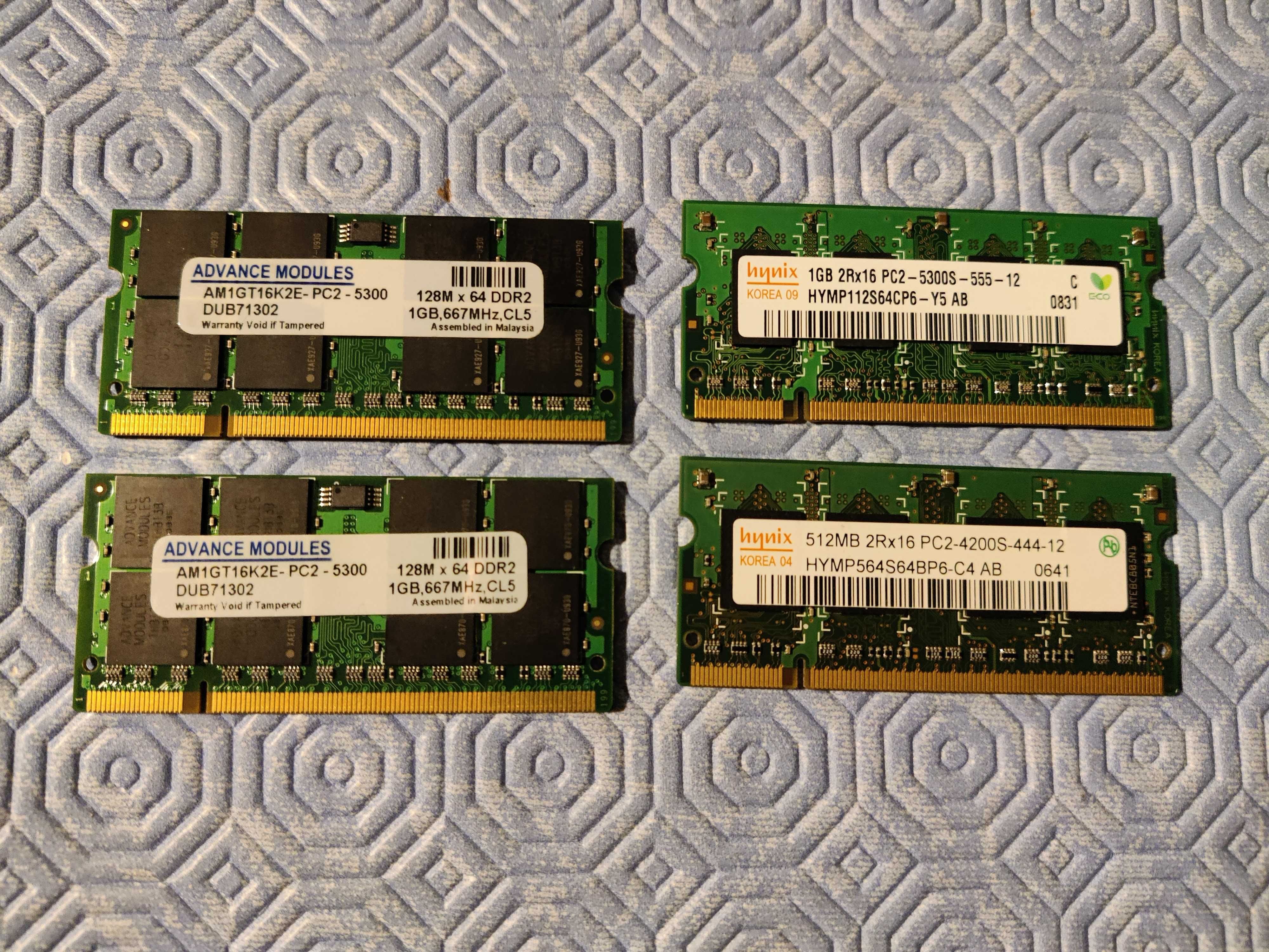 Memoria para portátil DDR2 - Ram - SO-DIMM