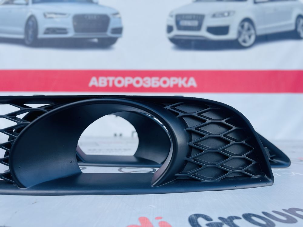 Решітки ПТФ Audi Q7 4L Решотки Туманок S-line Розборка Ауді Шрот