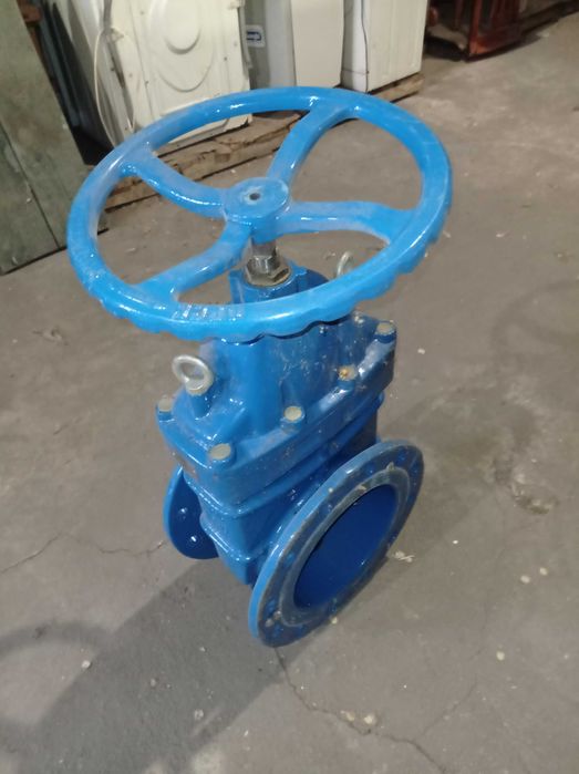 Задвижка с обрезиненным клином