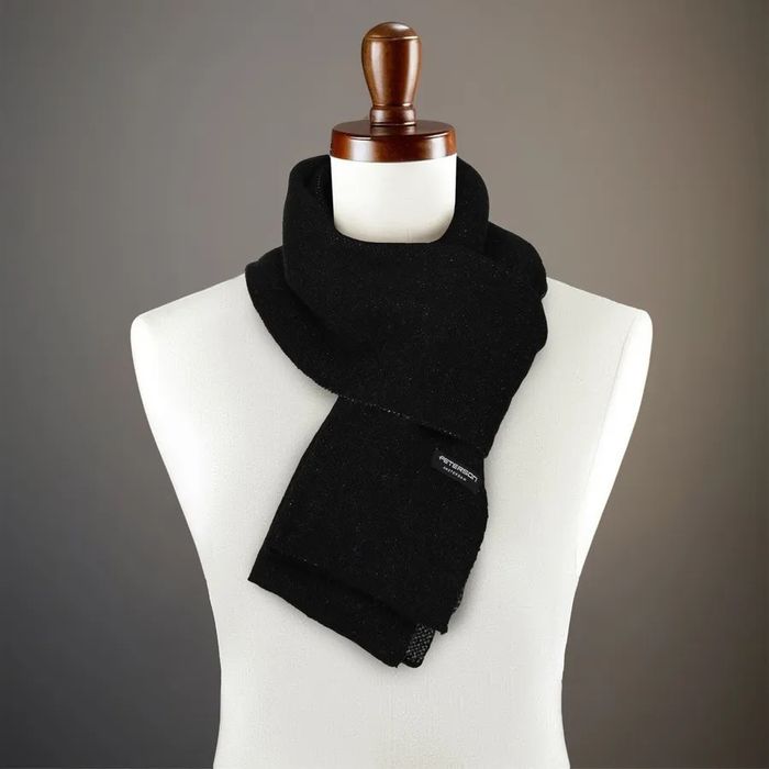 dwustronny szal męski z ciepłego materiału - peterson