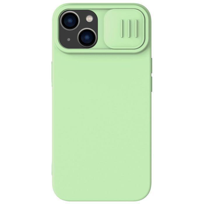 Etui Nillkin CamShield Silky Silicon iPhone 14 Plus - Zielone