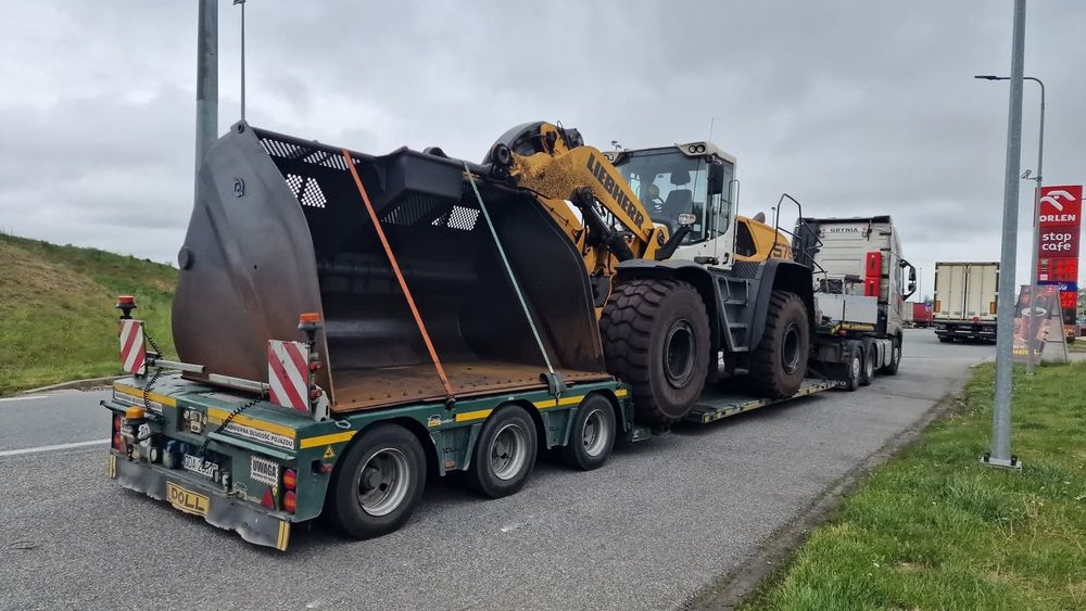 Transport Maszyn Budowlanych Rolniczych Niskopodwoziowy PL CAŁA EUROPA