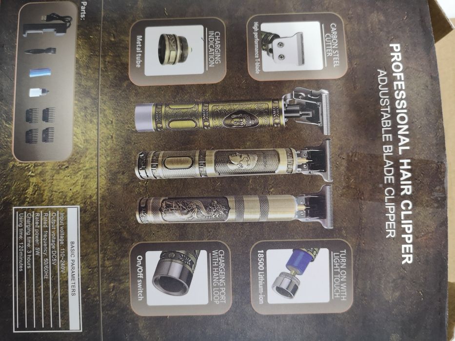 Máquina de cortar cabelo profissional