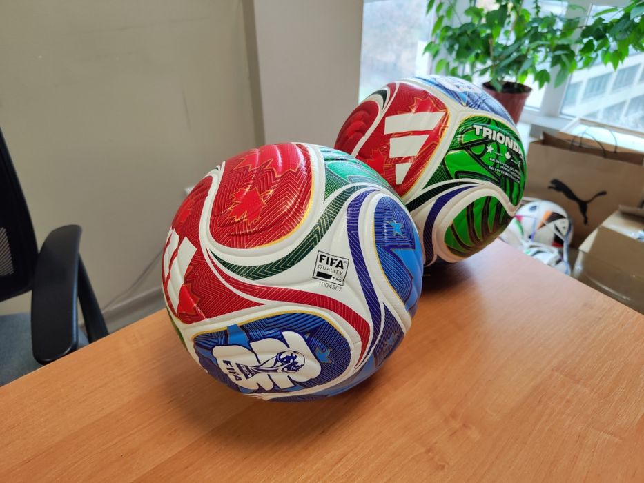 Мяч футбольный Adidas Trionda World Cup 2026, термошов, 5 и 4  размеры