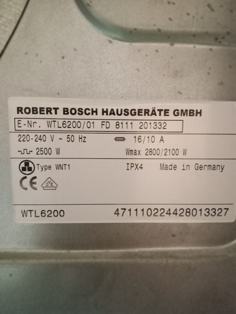 Sprzedam suszarkę BOSCH