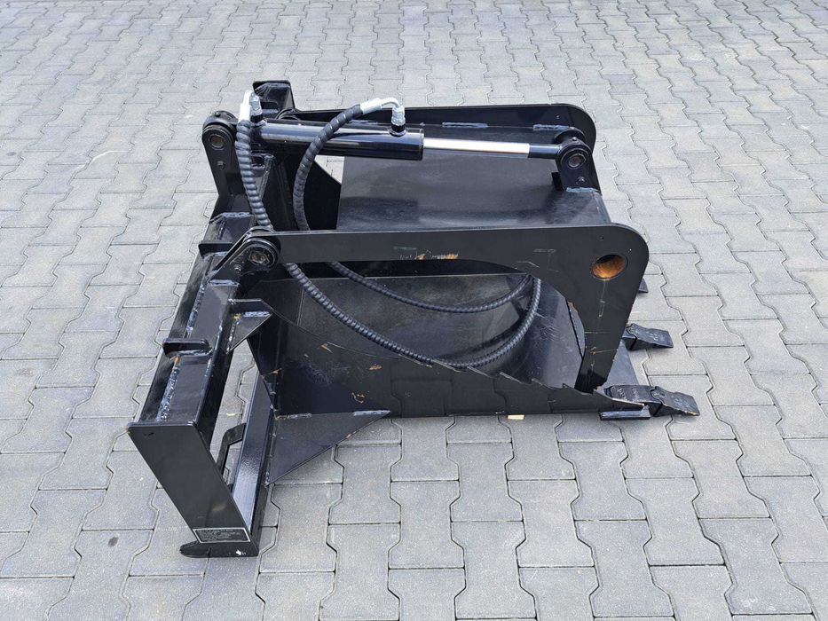 Łyżka hydrauliczna chwytakowa przeładunkowa do ładowarki burtowej