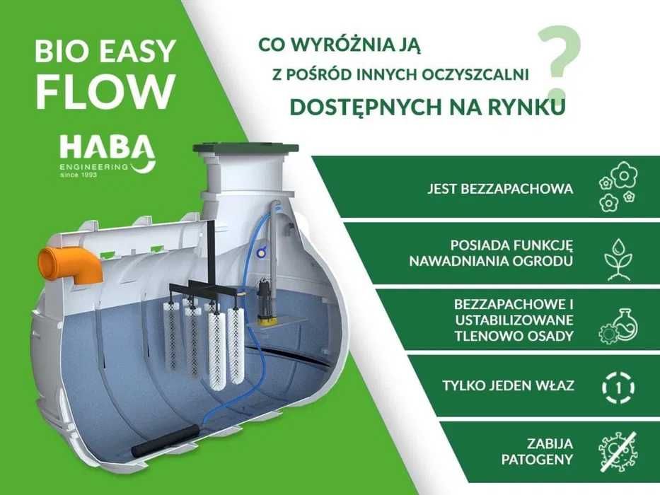 Oczyszczalnia biologiczna Haba Bio Easy Flow do 5 osob darmowa dostawa