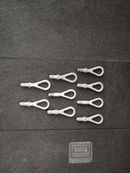 Крюк буксирування Ауді А4 В7 А6 С6 гак буксировочний Audi A4 B7 A6 C6