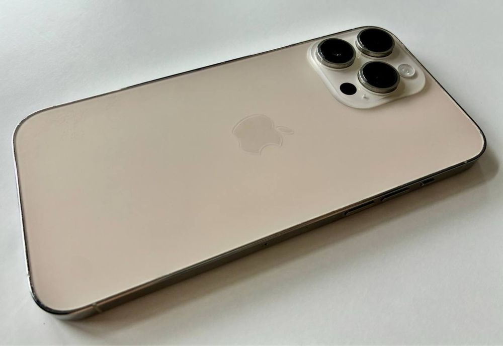 iPhone 14 Pro Max – złoty, 128 GB – stan bardzo dobry, bateria 93%