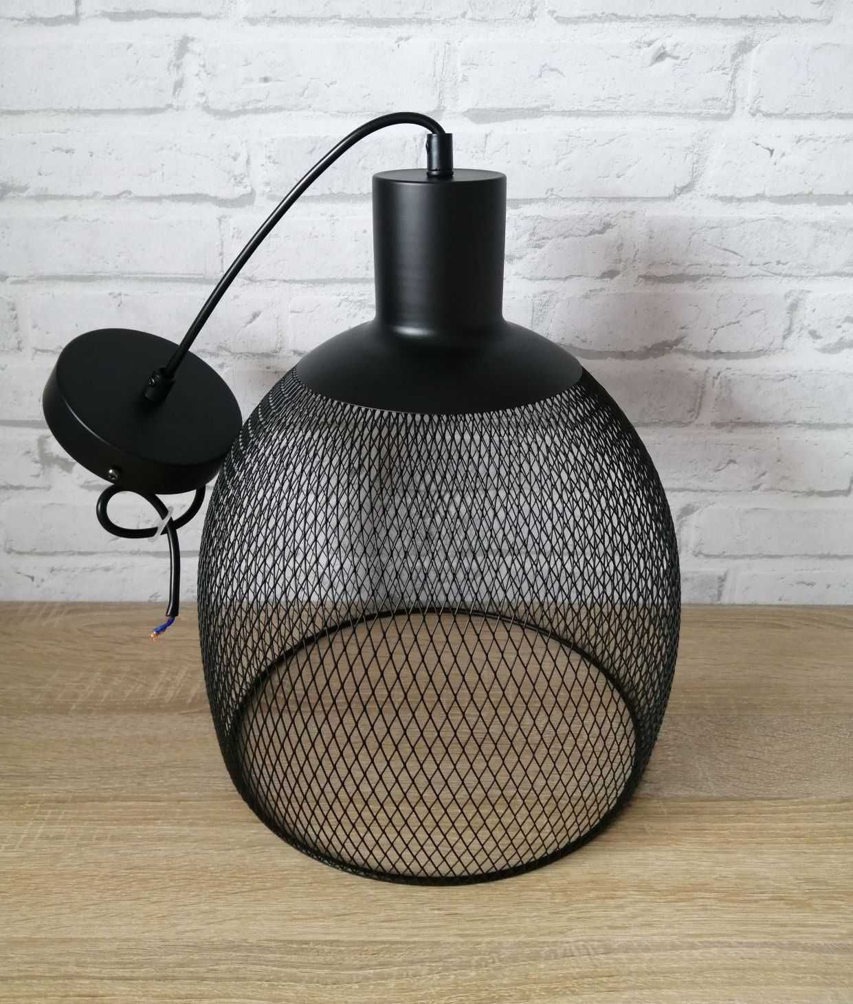 Lampa wisząca Italux loft metalowa