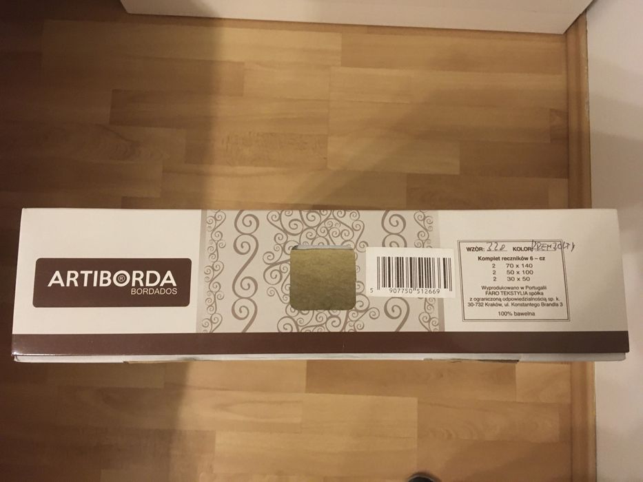 Komplet ręczników frote - 6 sztuk