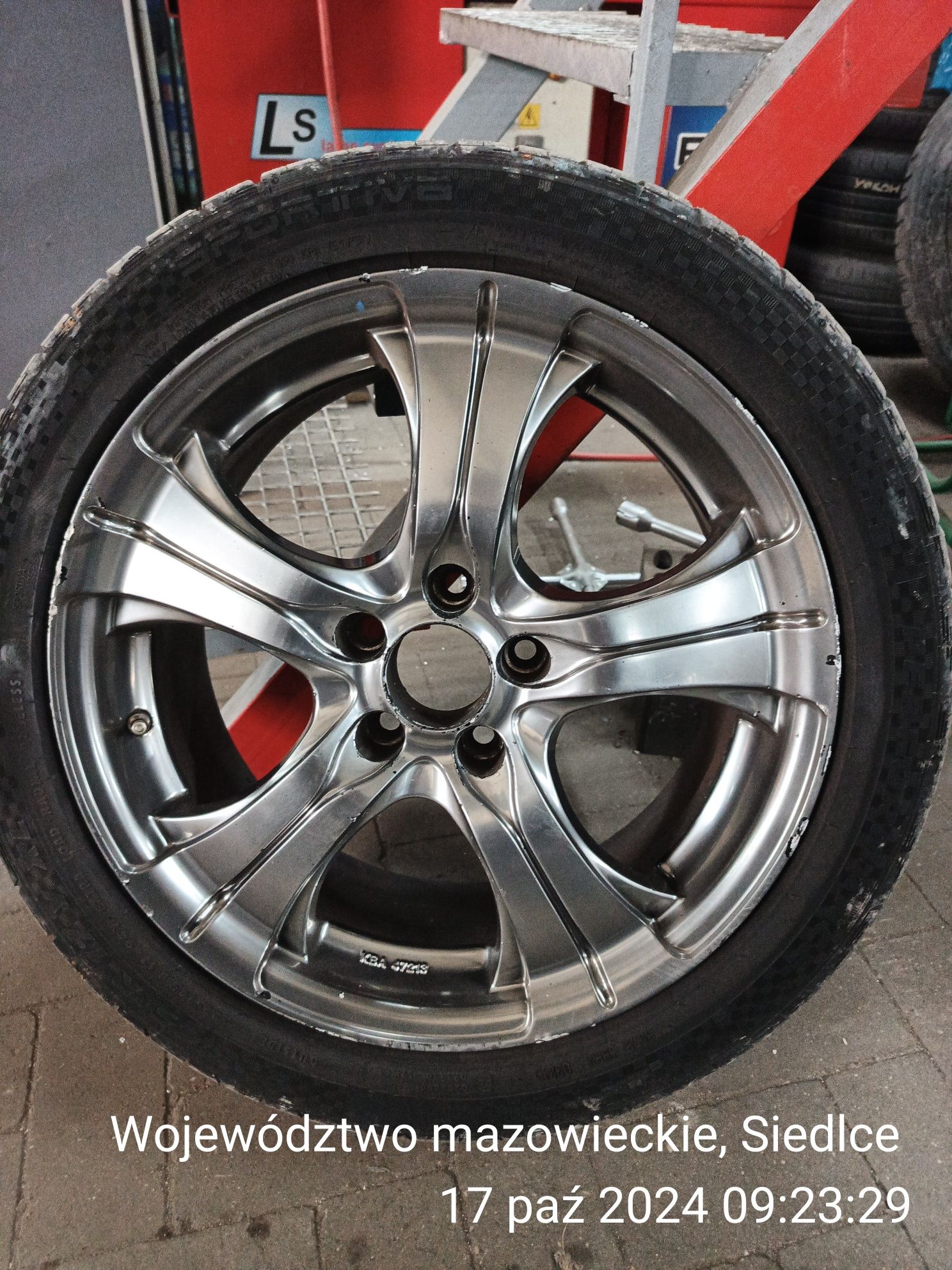 Alufelgi 17 opel Zafira B