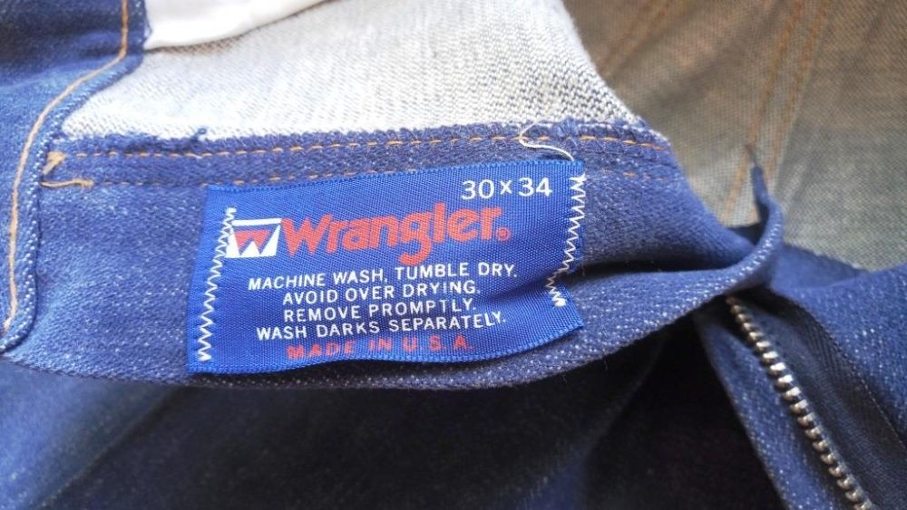 Wrapid Transit by WRANGLER USA 70's Новые винтажные редкие джинсы W30