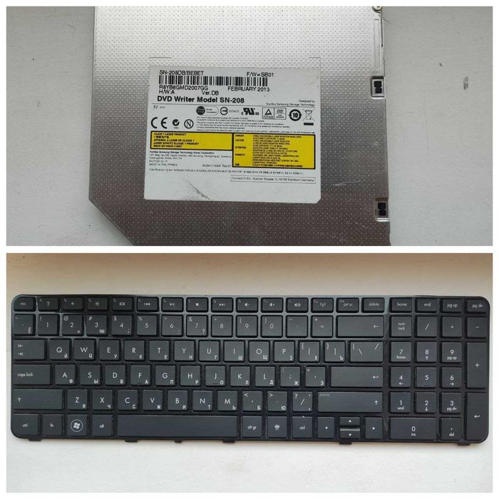 HP dv7-4101er детали запчастини
