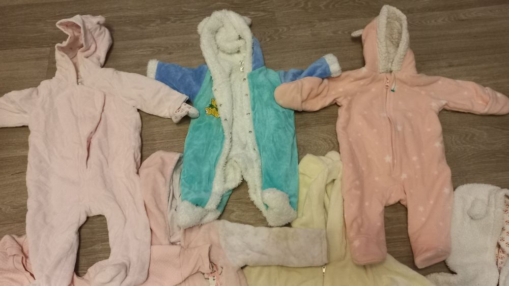Набір комбінезонів для дівчинки 0-1р
