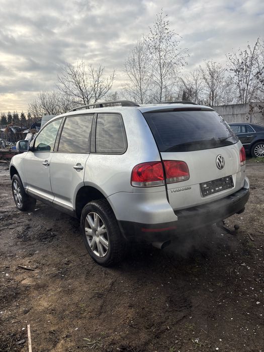 Touareg 7L zderzak błotnik maska drzwi skrzynia fotel koła szyba hak