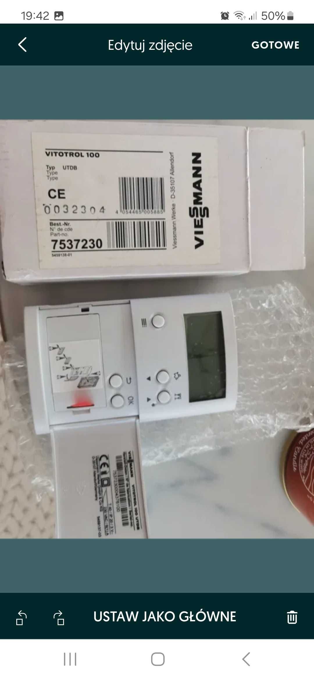 Viessmann Vitotrol 100 UTDB termostat pokojowy