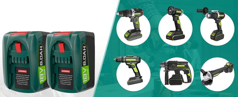 Akumulator bateria zamiennik 18V 8.0Ah do Bosch PBA PSB PSR Power4All