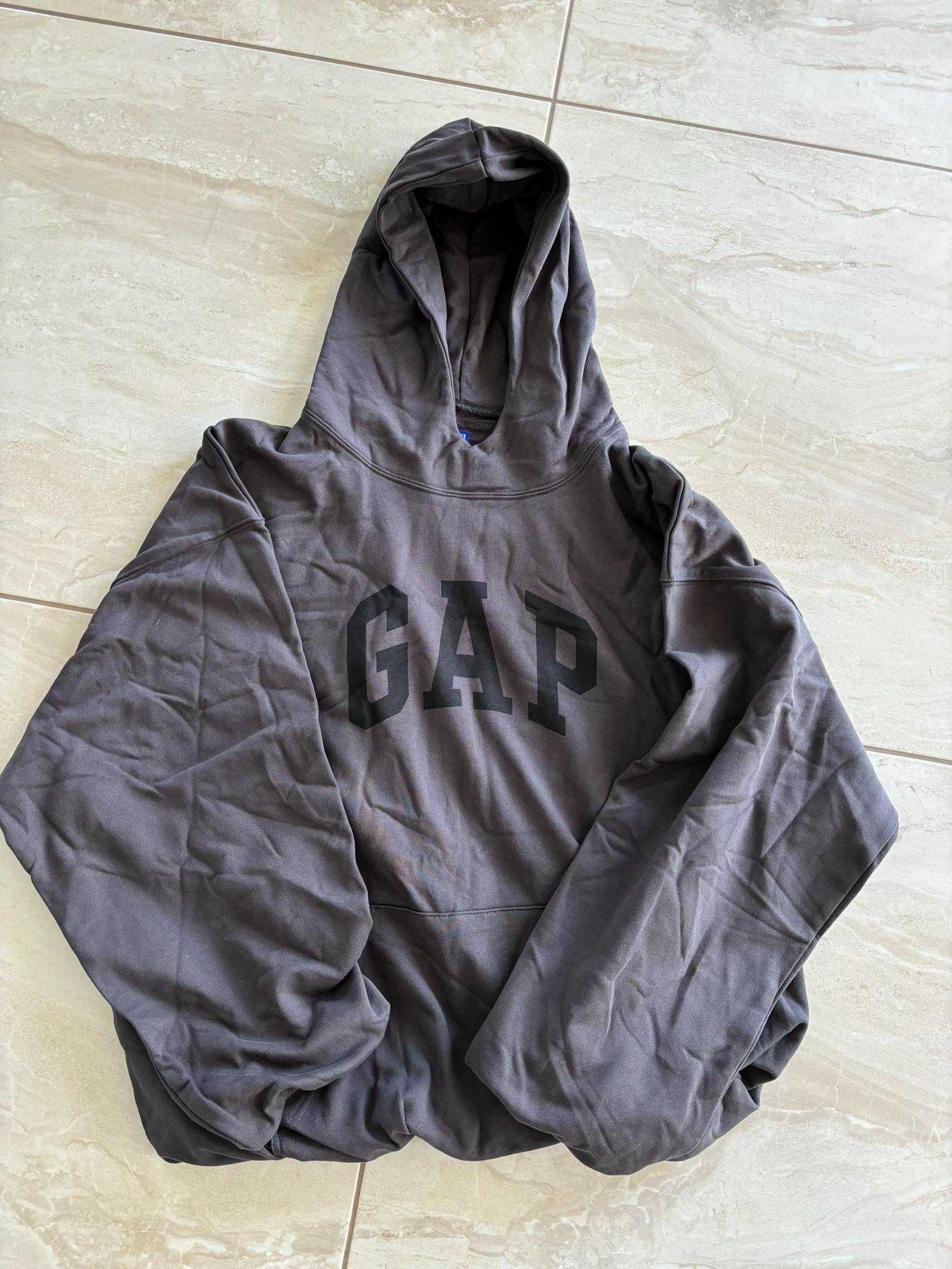 bluza Yeezy Gap Engineered by Balenciaga Dove Hoodie szara size L