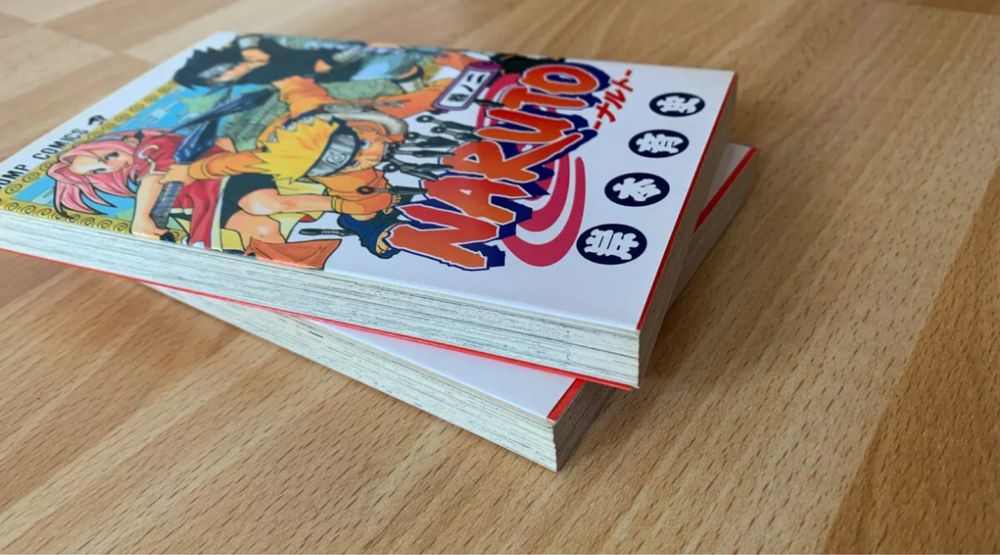 ВСІ [1-72] Томи Манги Наруто Японською ЯК НОВІ