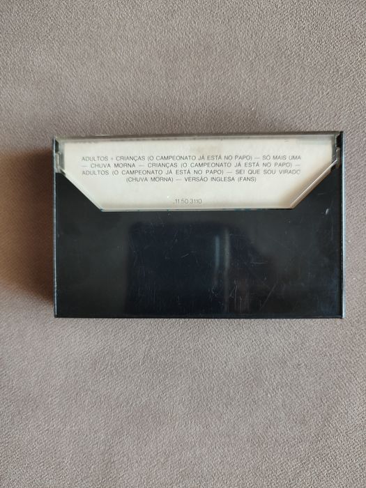 Cassete Benfica campeão 88/89