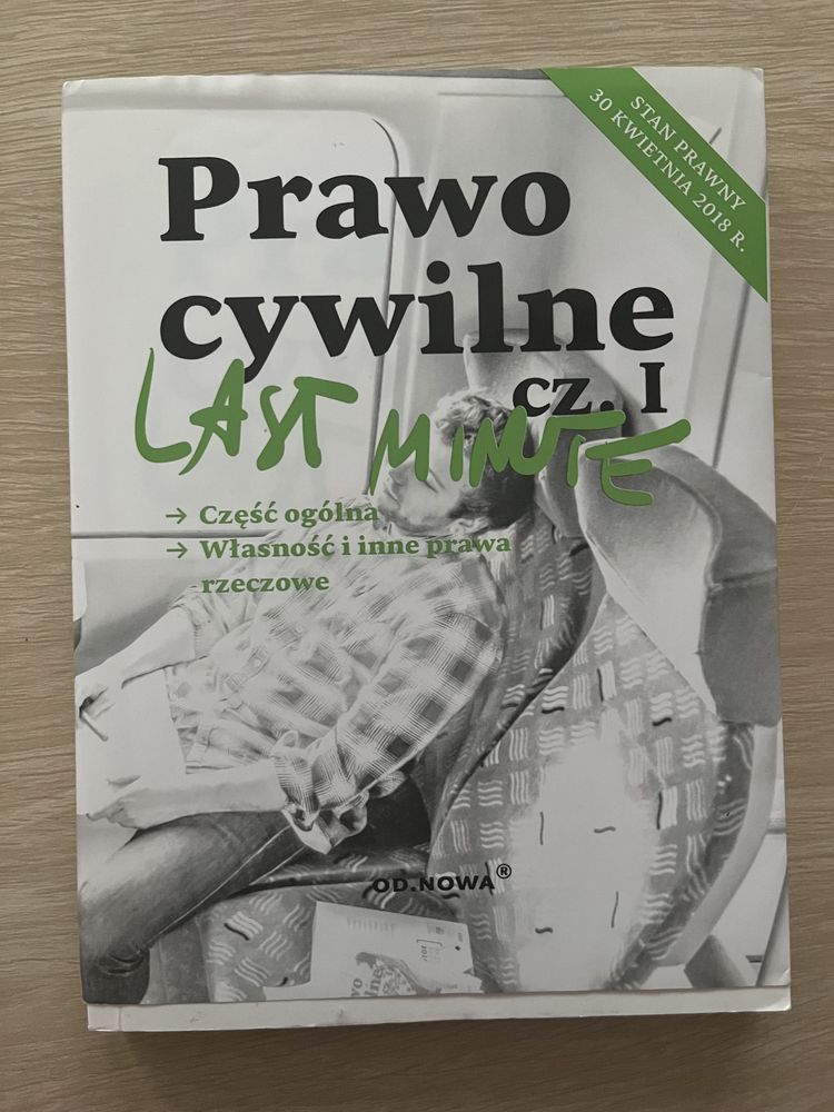 Prawo cywilne last minute cześć ogólna, własność i inne prawa rzeczowe