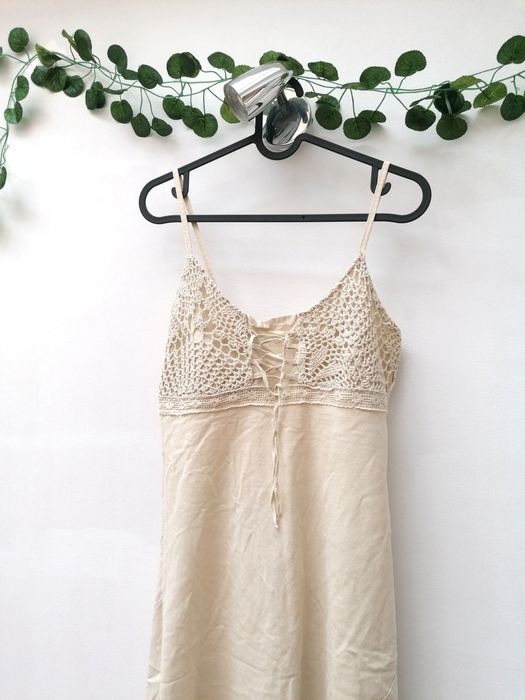 Vestido Creme de estilo vintage