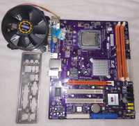 Intel Pentium E5200 2.5GHz + ECS 945GCT-M2/1333 + 2GB DDR2 + кулер
