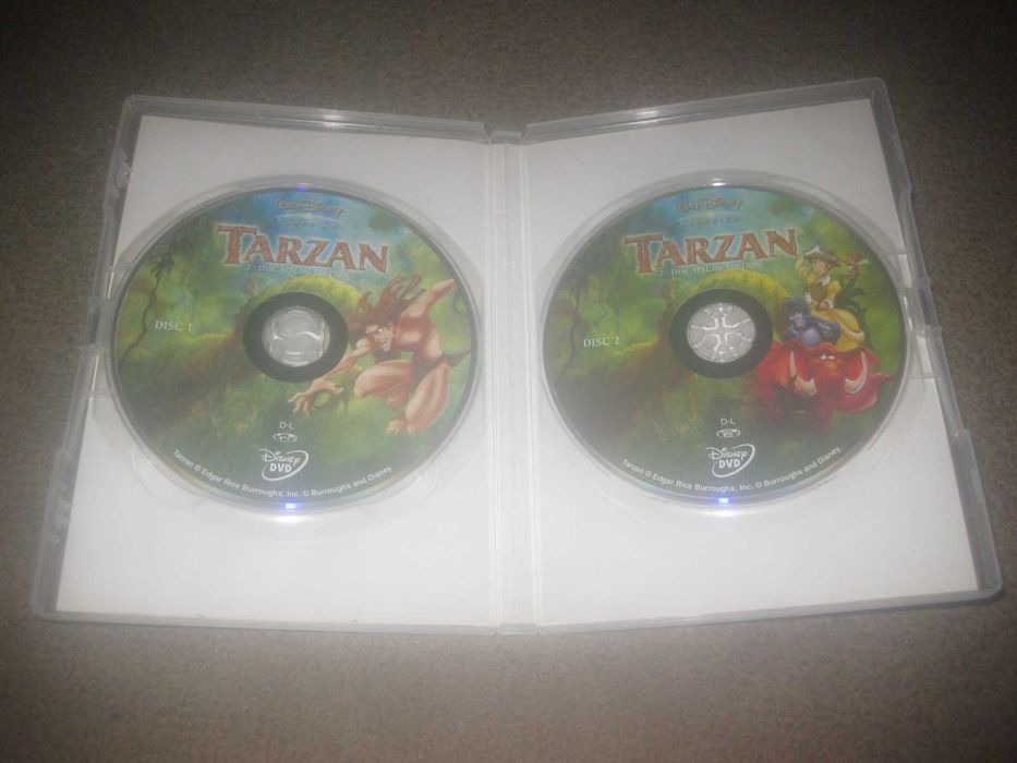 "Tarzan" da Walt Disney/Edição Especial com 2 DVDs e em Slidepack!
