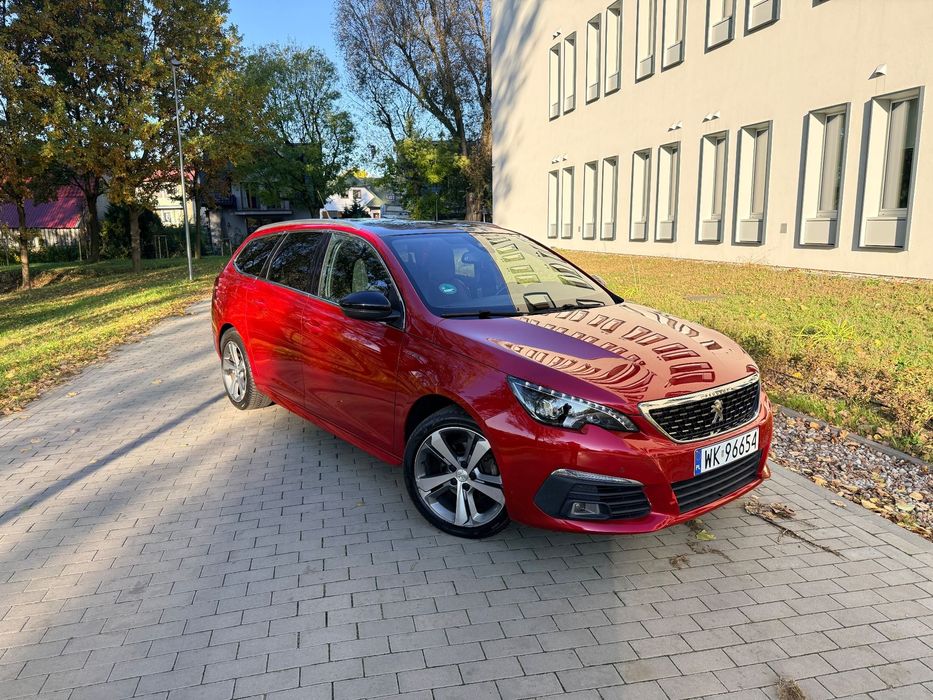 Peugeot 308 Peugeot 308 SW GT Line 1.2 Turbo Benzyna 130 KM | 2018 | 75 000 km | S