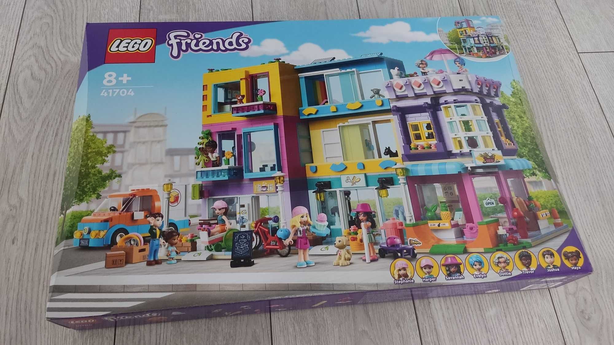 LEGO 41704 Friends - Budynki przy głównej ulicy