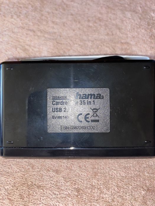 Хама Card Reader все в одном 35 в 1 USB 2.0